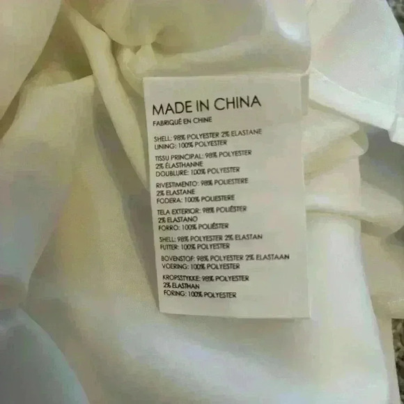 Club Monaco White Belted Pocket Dress Size 8 New With Tags - Picture 12 of 12